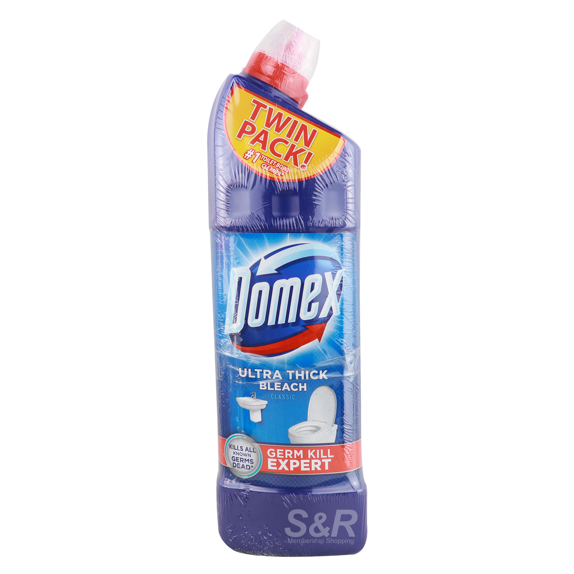 Domex Classic Ultra Thick Bleach 2pcs Domex Classic Ultra Thick Bleach 2pcs